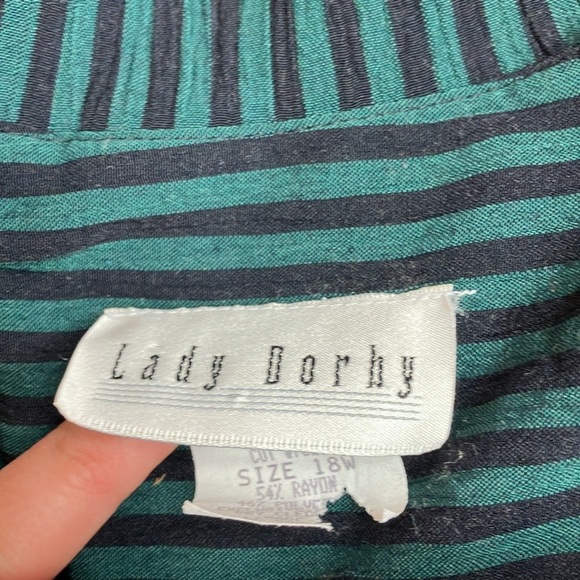 Vintage strappy business dress size 18w - Picture 5 of 5